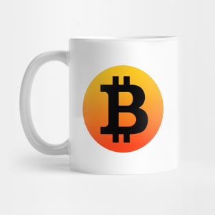 Bitcoin Sunset Mug